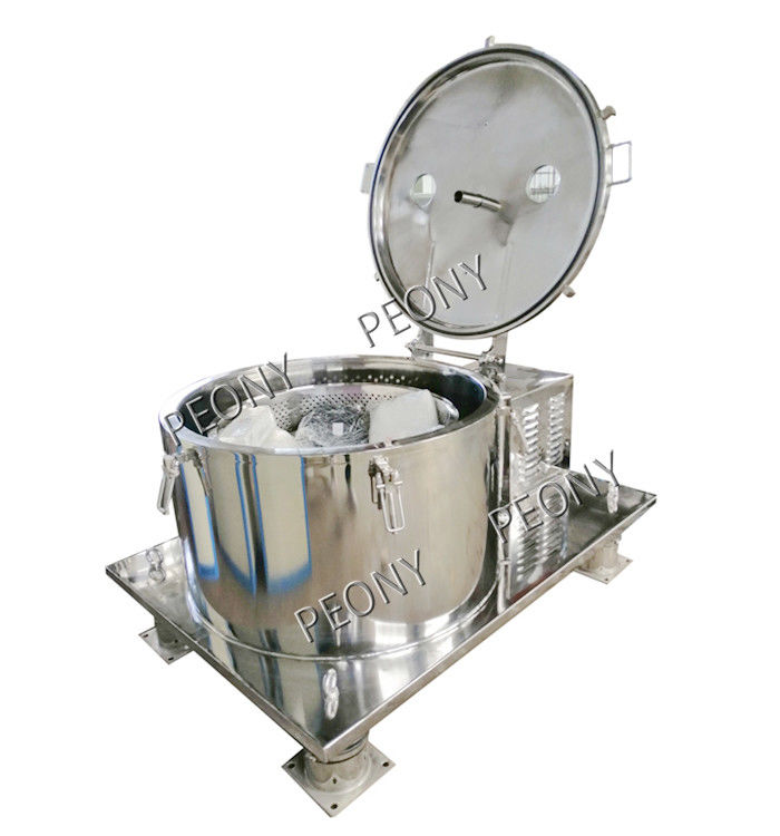Industry Basket Type Centrifuge Equipment Hemp Oil Extraction Machine With PLC