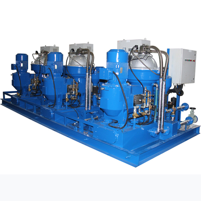 De Ononderbroken Zelfreinigende Zware Stookolie van Marine Disc Separator Centrifuge Machine
