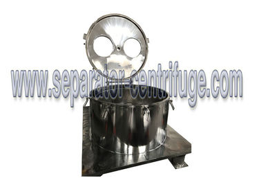 CE Verticale centrifuge voor kruidenolie Extractie van ethanol Cannabis