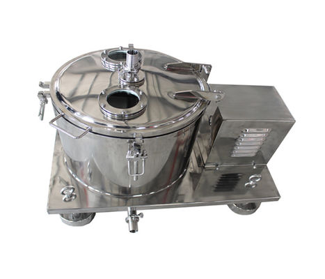 De mand centrifugeert van de de Biomassaolie van de Rotatie Drogende Ethylalcohol de Extractiemachine met Installatiemateriaal