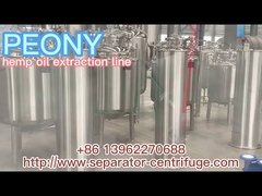 Hennepbloem Batch CBD Co Merge  Co2 Cannabisolie-extractor