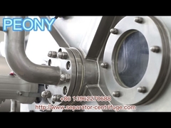 Omkerende sifonschiller Continue horizontale centrifuge voor scheiding van vaste vloeistoffen