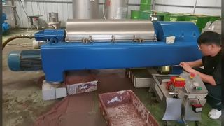Slibontwateringscentrifuge voor afvalwater